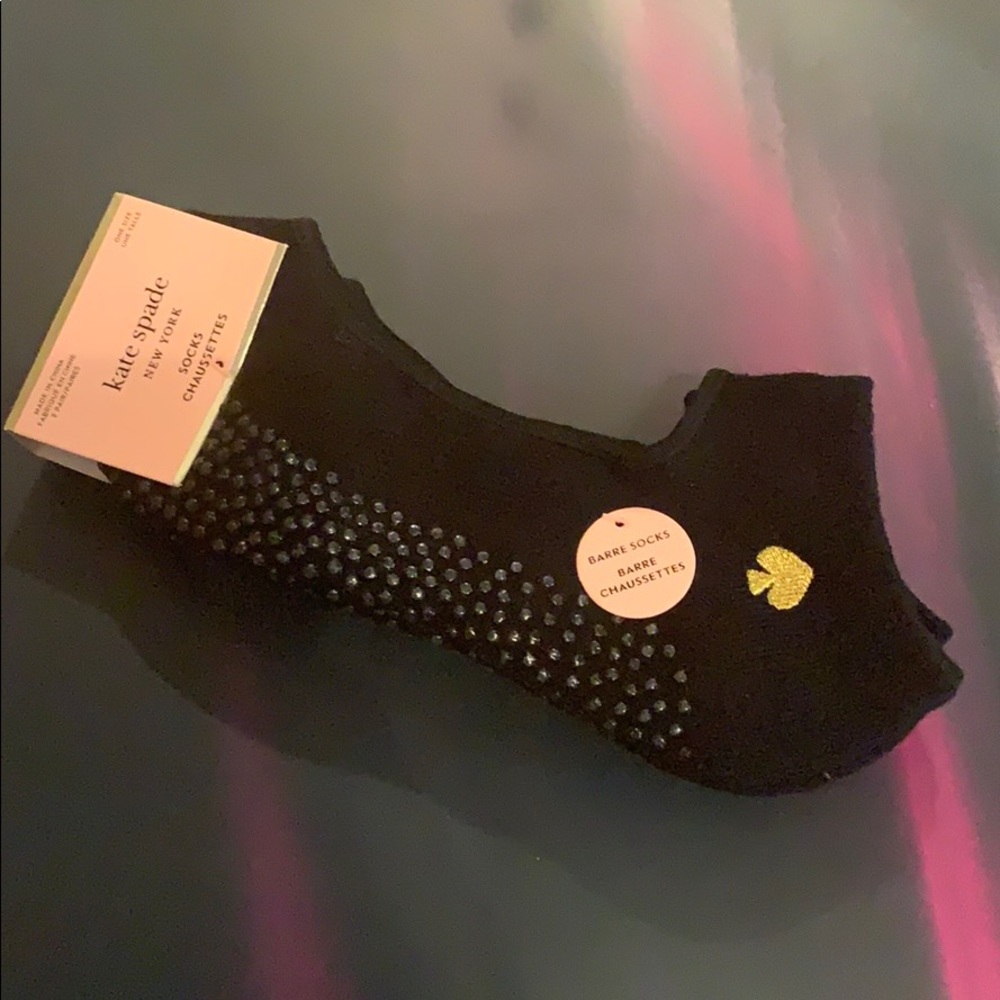 NWT Kate Spade barre socks